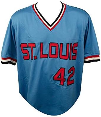 Bruce Sutter Aláírt a St. Louis Cardinals Egyéni Kék Baseball Jersey HOF 06 Felirat - SZÖVETSÉG COA