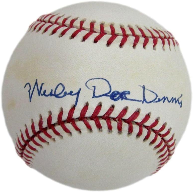 Wesley Doki Dennis Aláírt ONL Baseball Néger Liga Philadelphia Csillagok, a PSA/DNS - Dedikált Baseball