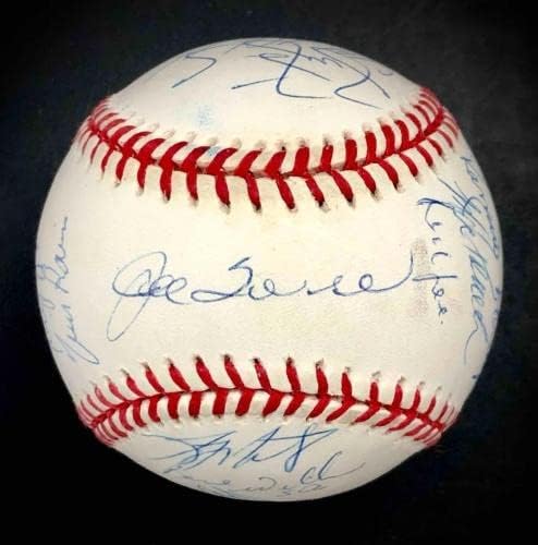 WS New York Yankees csapatát aláírt 1998-as World Series baseball SZÖVETSÉG COA Jeter Mariano - Dedikált Baseball