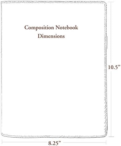 Valódi Bőr Összetétele Notebook Fedele betéttel, 8.25x10.25 Cm, Tető az ég, Kék, Benchcrafted az USA által Oberon Design