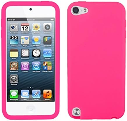 Asmyna Szilárd Bőr Borító Elektromos Rózsaszín iPod touch 5