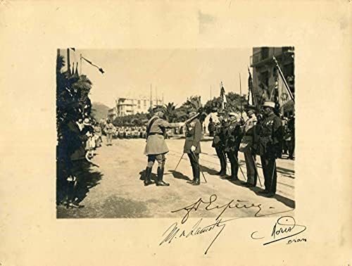 ÁLTALÁNOS FRANCIA Louis Franchet d'Espèrey autográf, aláírt vintage fotó