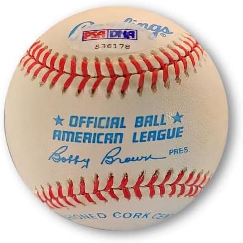 Ken Griffey Jr Kézzel Aláírt Hivatalos Amerikai profi Baseball-Liga PSA S36178 - Dedikált Baseball