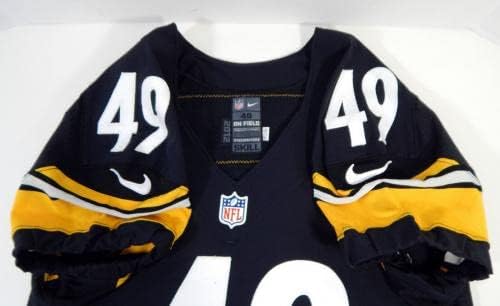 2012 Pittsburgh Steelers Keresztény Skócia-Williamson 49 Játék Kiadott Jersey - Aláíratlan NFL Játék Használt Mezek