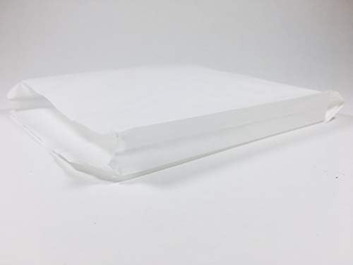 Cartney Kanada Természetes Papír biológiailag Lebomló Eldobható Fehér Szendvics Zsák (15 cm x 18 cm) az (50)