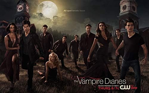 A Vampire Diaries Season 5 (22inch x 14inch/56cm x 35cm) Vízálló Poszter Nem Fakul