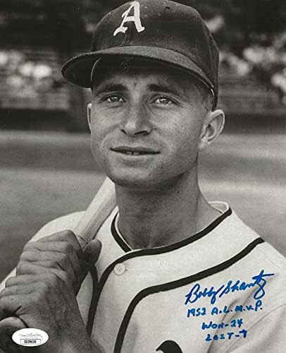 Bobby Shantz aláírt Philadelphia Atlétika A 8x10 fotó W/Feliratok SZÖVETSÉG - Dedikált MLB Fotók