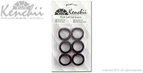 Kenchii Ápolás Pók Olló Bal Kéz - Válasszon Egyenes, Ívelt, Vékonyabb, vagy Set - 6 Pack Ujját Lapkák Tartalmazza (8.0