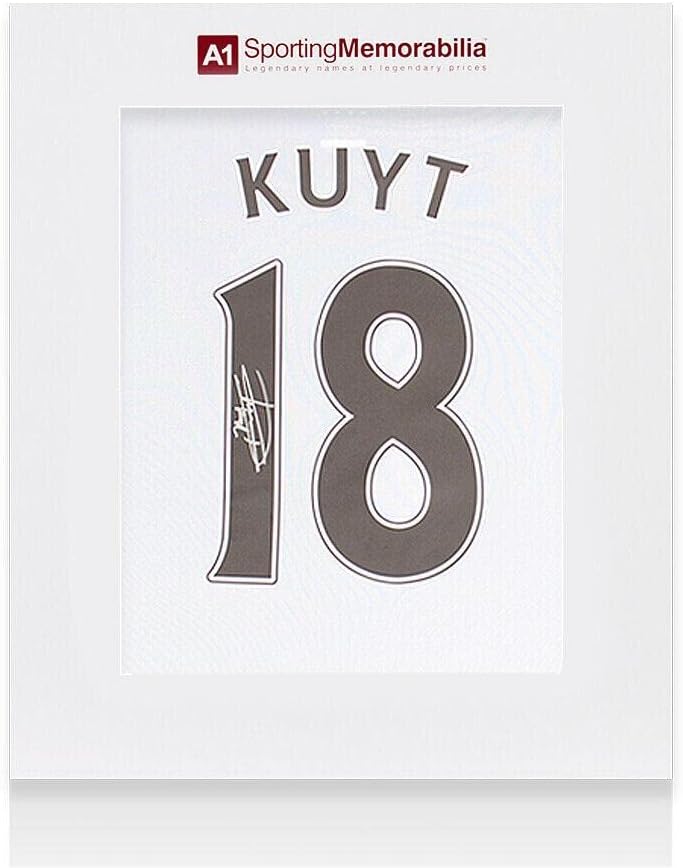 Dirk Kuyt Aláírt Liverpool Ing - 2011-2012-Es, Harmadik Ing, Játékos Kérdés, Szám - Dedikált Foci Mezek