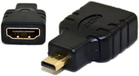 High Speed Micro-HDMI (Type D) HDMI (A Típus) - Adapter Csatlakoztatása GoPro 4k hd felbontás mellett / Hero3/ Hero3+