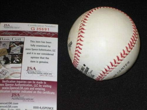 Jim Turner Yankees Aláírt Aláírt Hiteles Rawlings Onl Baseball Szövetség Ritka - Dedikált Baseball