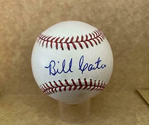 Bill Castro Yankees/brewers Aláírt Dedikált M. l. Baseball W/Coa - Dedikált Baseball