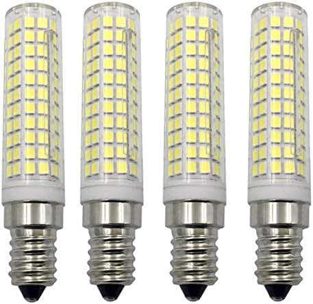 Edearkar 15W E14 LED Izzó (150W Halogén Egyenértékű), Napfény, Fehér 6000K, AC110V, E14 Bázis, Szabályozható Otthoni
