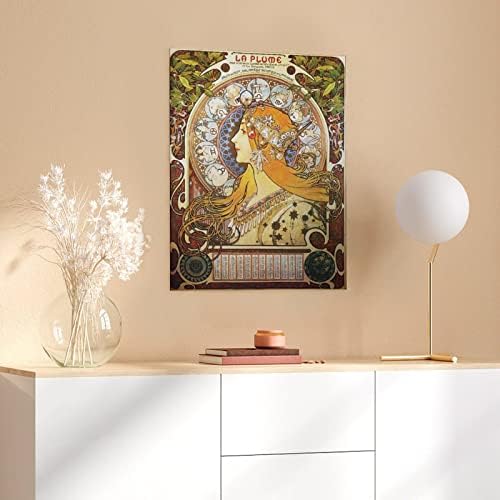 Művészeti Plakátok Alphonse Mucha Szoba Dekoráció, Poszterek, Retro Decor (3) Fali Vászon Művészi Nyomatok a Fali Dekor