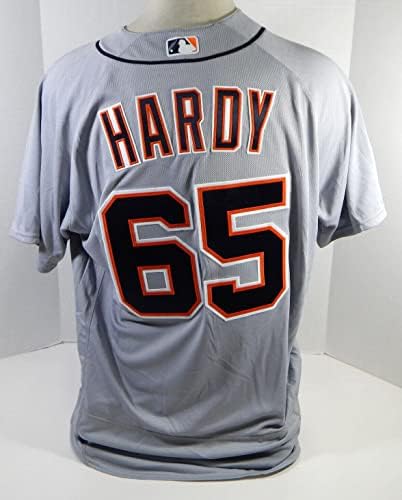 Detroit Tigers Blaine Hardy 65 Játék Kiadott Szürke Jersey 48 935 - Játék Használt MLB Mezek