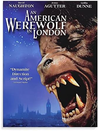 Horror Film Poszter Amerikai Farkasember Londonban 1981 (7) Fali Vászon Művészi Nyomatok a Fali Dekor Room Decor Hálószoba