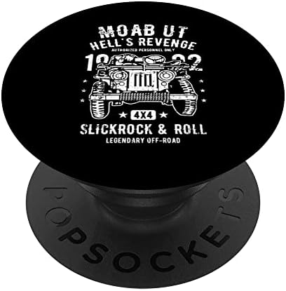 Ördög Bosszút Moab, Utah Off-road Rock Crawler 4x4 Design PopSockets Cserélhető PopGrip