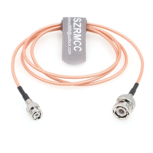 SZRMCC Férfi BNC-Mini Kis BNC Férfi RF Koaxiális SDI RG316 Kábel Ultrahangos Érzékelő Hiba Monitor (60cm/24inch)
