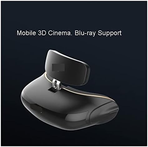 VR Headset 4K-s VR Szemüveggel 3D-s Megtekintő Támogatás, a 3D-s Színházat, Védőszemüveg 4K-s Blu-ray Lejátszó Kompatibilis