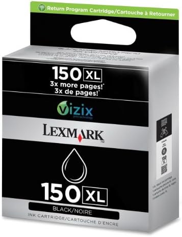 Lexmark Magas Hozam 150XL Fekete Tinta