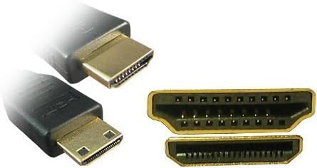 Szakmai Panasonic DMC-FX75S Kamera, Mini-HDMI-HDMI kábel (15 Láb/4,6 Méter/Típus C). (Fekete)