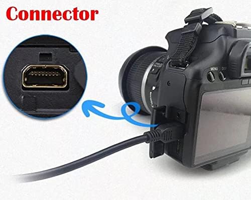 SupplySource Kompatibilis 3.3 ft USB-kábel Kábel Csere Nikon Coolpix Fényképezőgép UC-E6 UC-E16 UC-E17 P50 S520