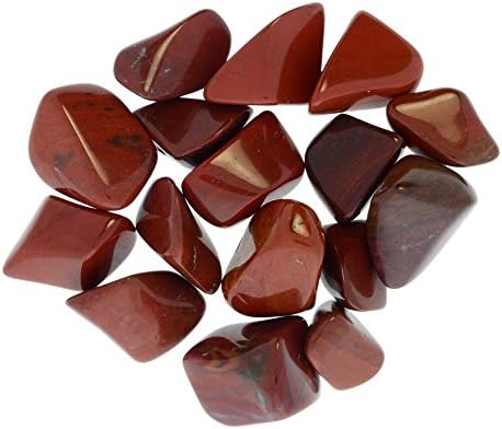 Hipnotikus Drágaköveket Anyagok: 2 kg Zuhant Vörös Gesztenye Jasper Kövek Madagaszkár - Kis - 0.75 1,5 Avg. - Látványos